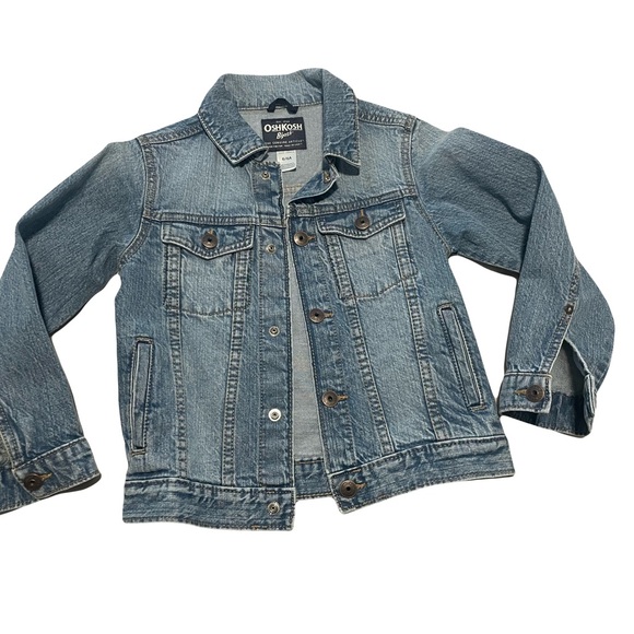 OshKosh B'gosh Other - OshKosh B'gosh Blue Denim Jacket Kids Size 6 NWOT